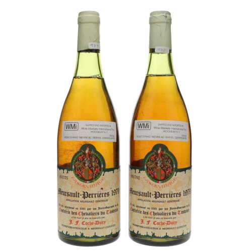 Meursault Perrieres Chevalier du Tastevin Coche-Dury 1979