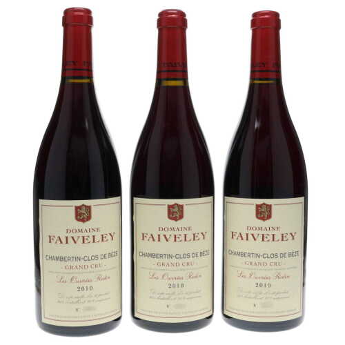 Chambertin Clos de Beze Les Ouvrees Rodin Faiveley 2010