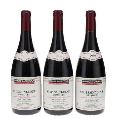 Clos St Denis Vieilles Vignes Domaine des Chezeaux Ponsot 2010